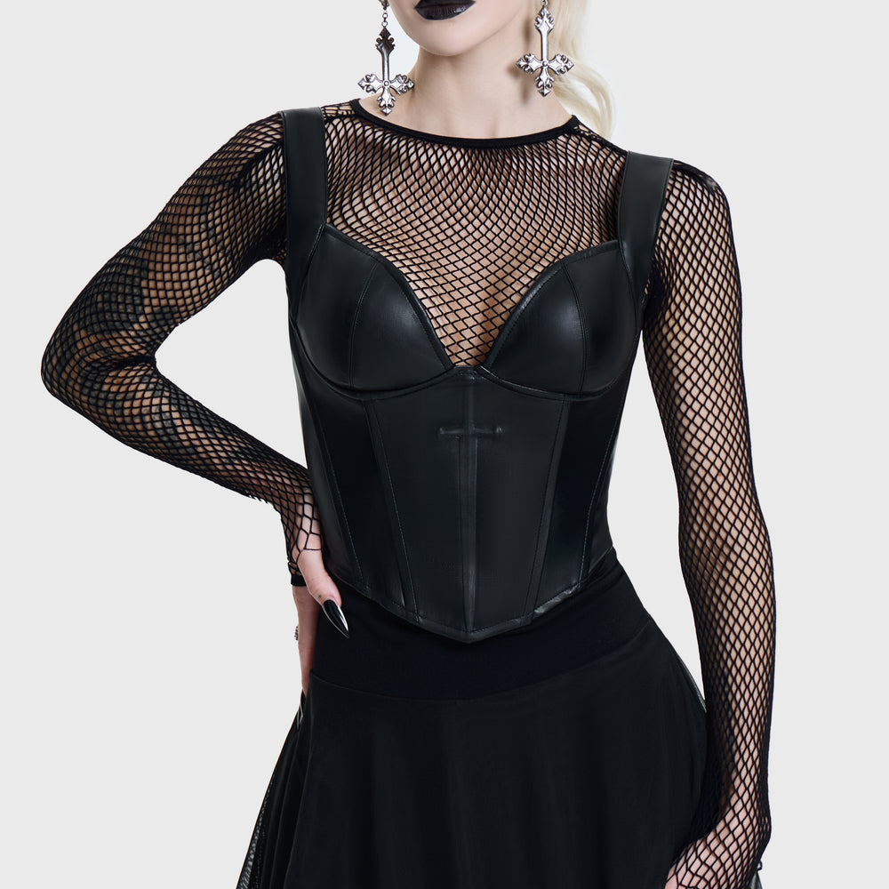 Deathly Desire Corset Top ‐ KILLSTAR