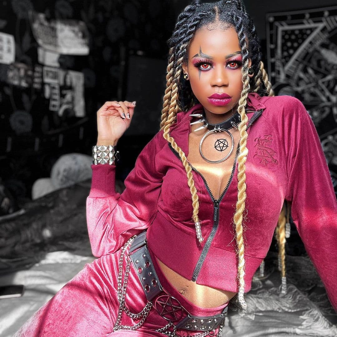 Goth Co-ord Tracksuit Burgundy Outfit | KILLSTAR 