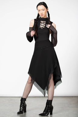 Catryna Asymmetric Skirt - Resurrect