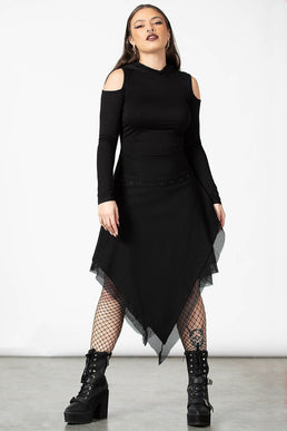 Catryna Asymmetric Skirt - Resurrect