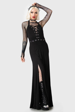 Tristania Maxi Halter Dress - Resurrect