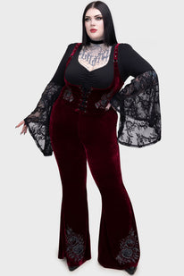 A Devil's Rose Flares