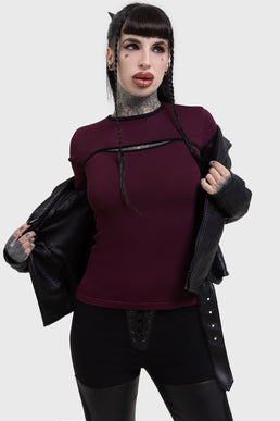 Abyssal Elegy Knitted Top