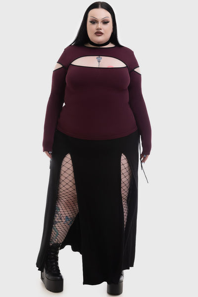 Abyssal Elegy Knitted Top