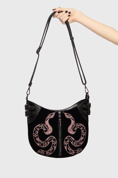 Adder Bag [Black/Mauve]