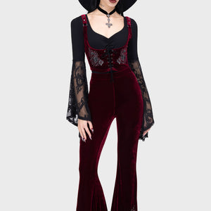 A Devil's Rose Flares