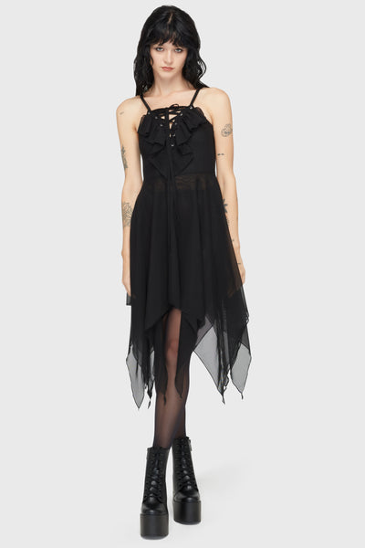 Anshee Lace-Up Dress