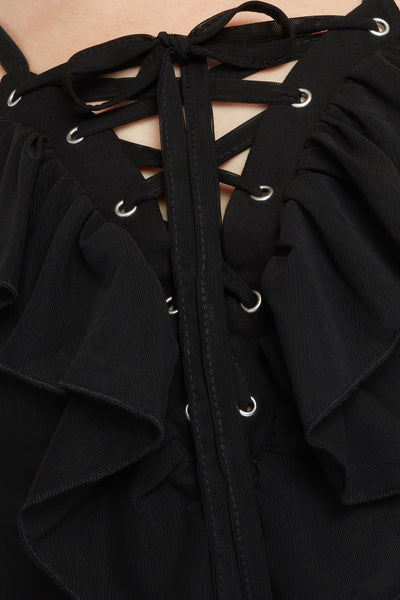 Anshee Lace-Up Dress