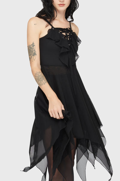 Anshee Lace-Up Dress