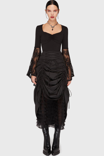 Araminta's Lament Midi Skirt