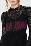 Arden Lace Basque [Plum]