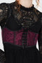 Arden Lace Basque [Plum]