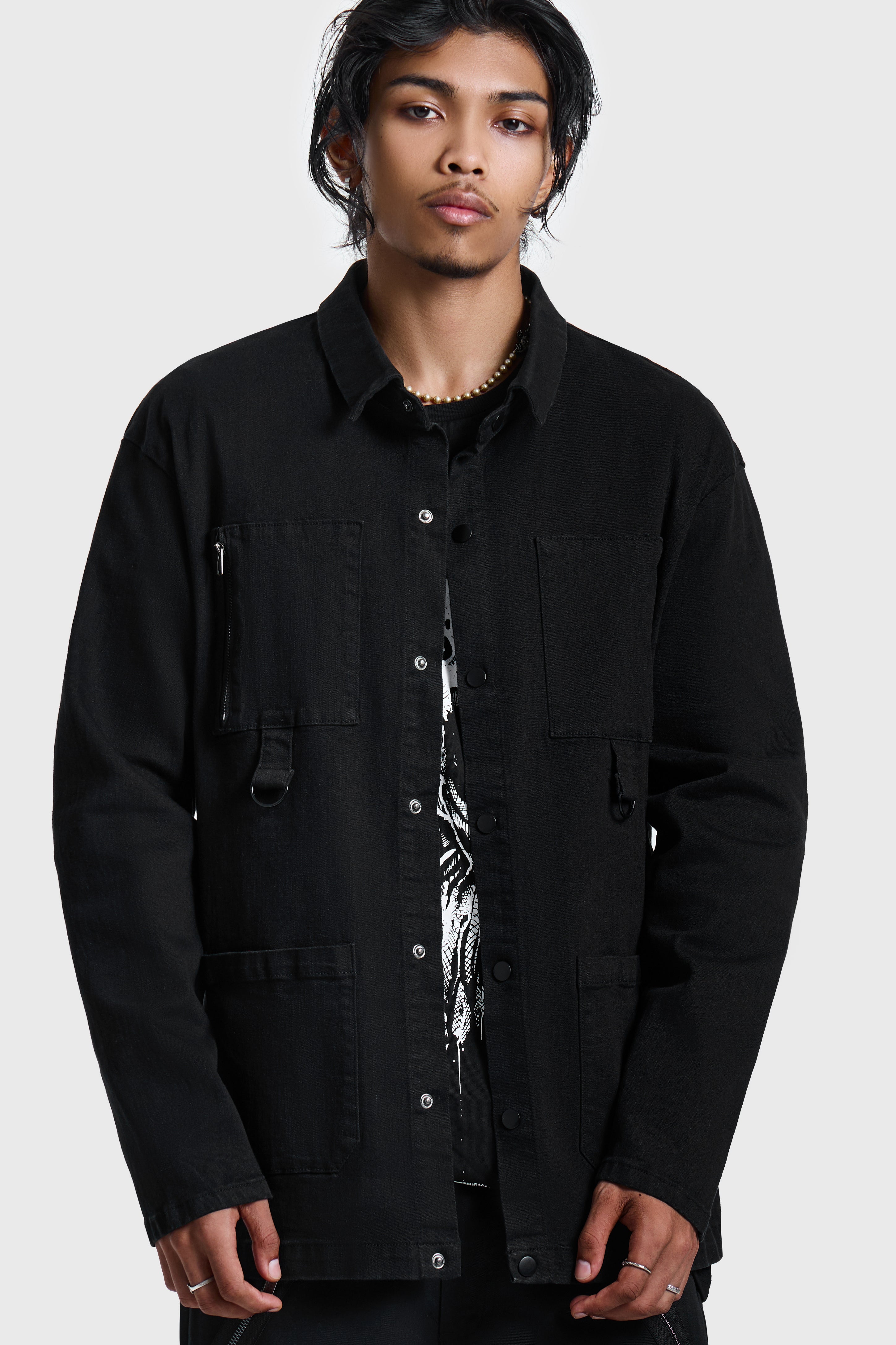 Men's Vegan Leather Jackets & Vests | Men's Parka Coats ‐ KILLSTAR