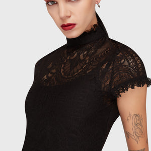 Ava Lace Crop Top