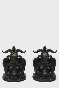 Baphomet Bookends