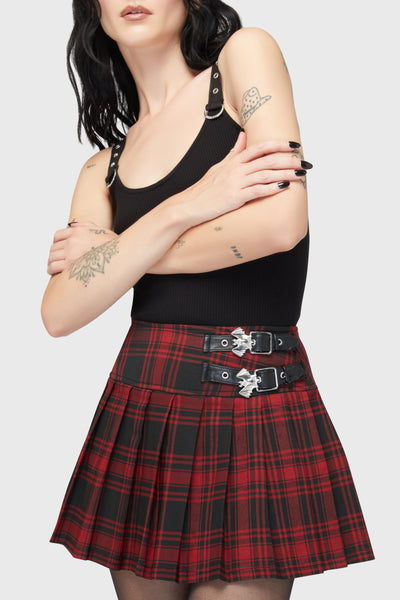 Bat Girl Skirt [TARTAN]