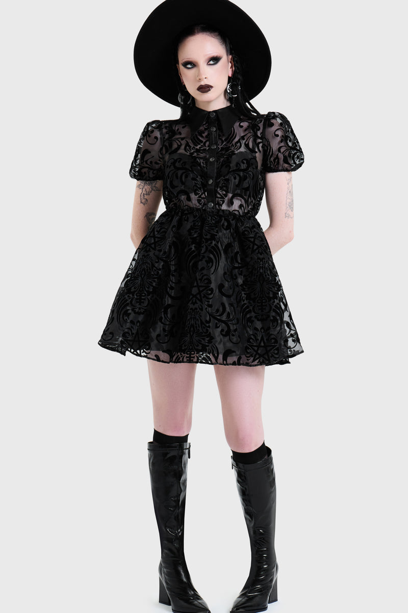 Bloodlust Organza Mini Dress