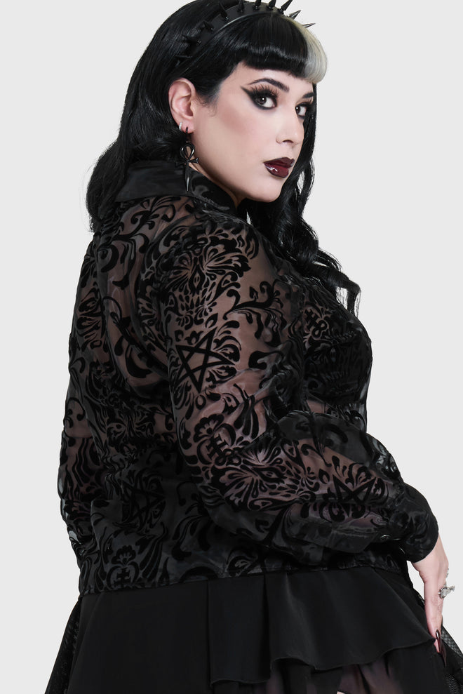 Bloodlust Organza Mini Dress