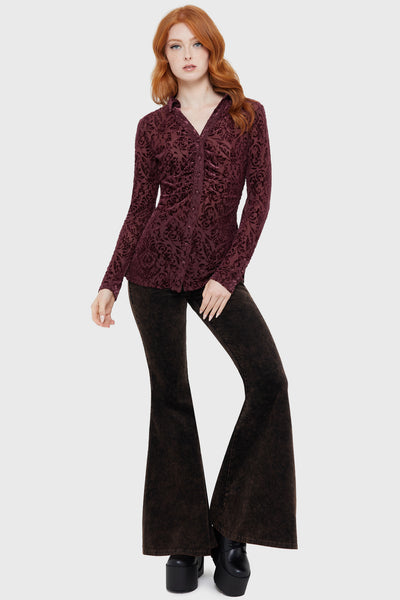 Blood Whisper Mesh Shirt