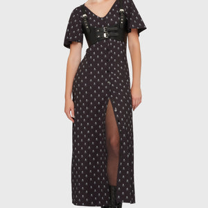 Boneyard Club Short Sleeve Maxi Dress
