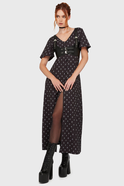 Boneyard Club Short Sleeve Maxi Dress