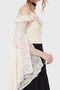 Breathless Lace Bardot Top [IVORY]