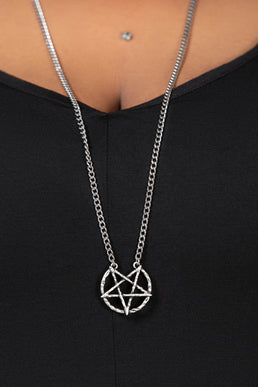 Broken Seal Pentagram Necklace