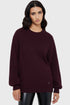 Belinda Sweater [AUBERGINE]