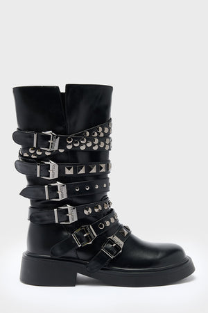 00’s GOA studs boots archive y2k grunge BloodGrunge_Boots_Black_1_450x