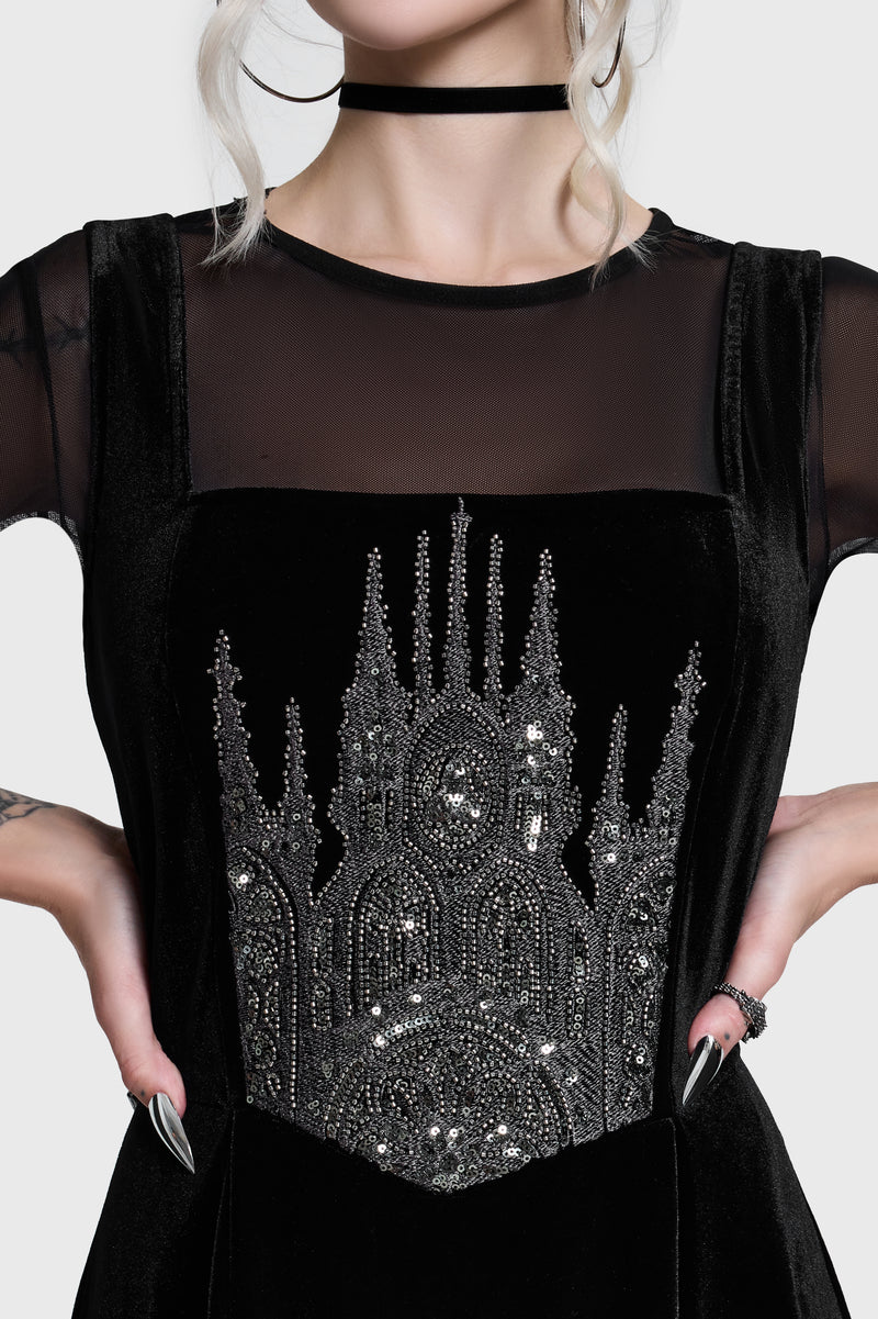 Cathedra Corset Mini Dress