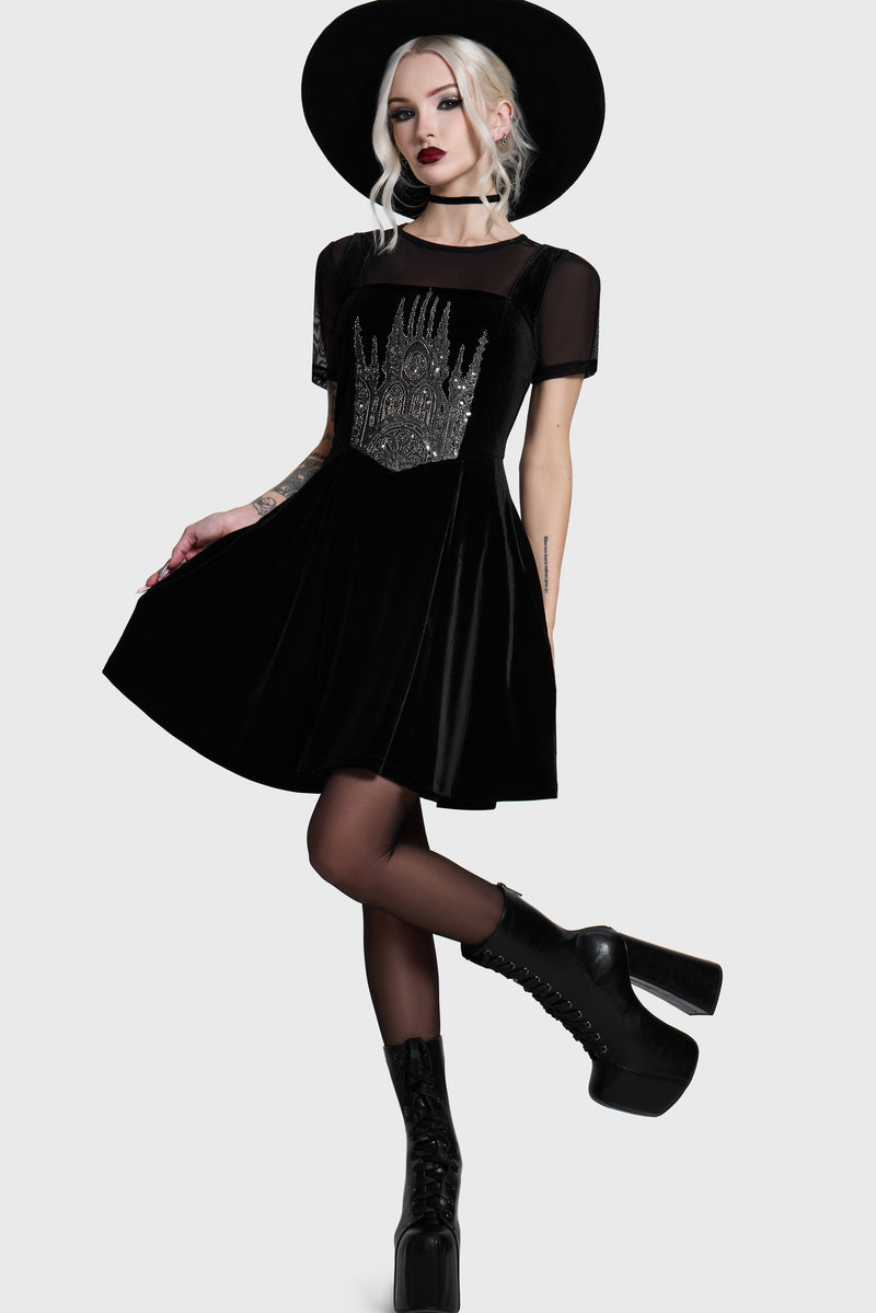 Cathedra Corset Mini Dress