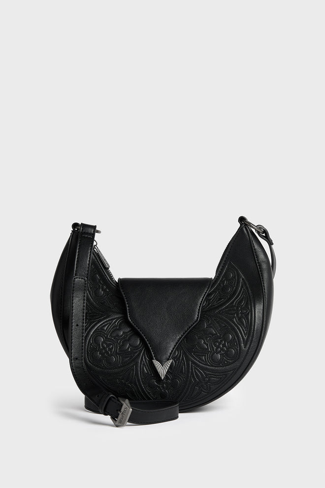 Cathedra Embroidered Crossbody Bag