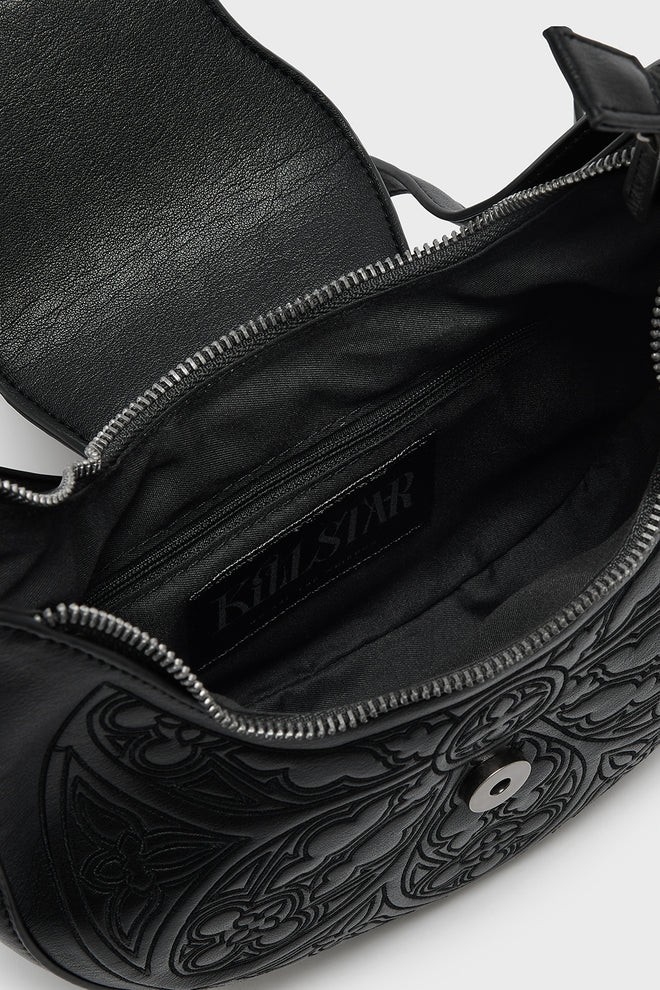 Cathedra Embroidered Crossbody Bag