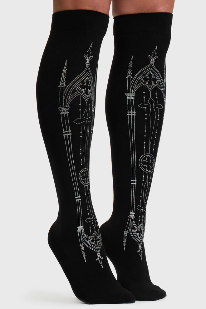 Cathedra Knee High Socks