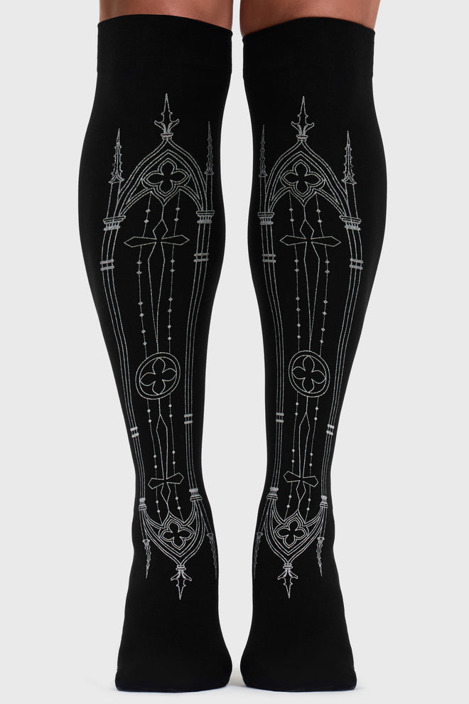 Cathedra Knee High Socks