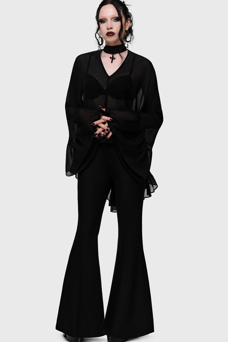 Cathedral Garden Chiffon Blouse