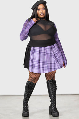 Cattie Pleated Skirt [PLUS]