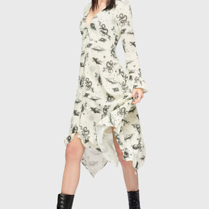 Celestial Night Midi Dress