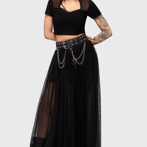 Chapel Blessing Lace Trim Top