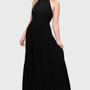 Chapel Blessing Tie Back Maxi Dress