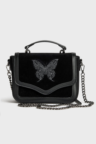 Chapel Blessing Velvet Shoulder Bag