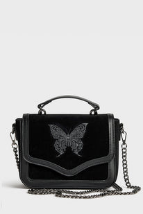 Chapel Blessing Velvet Shoulder Bag