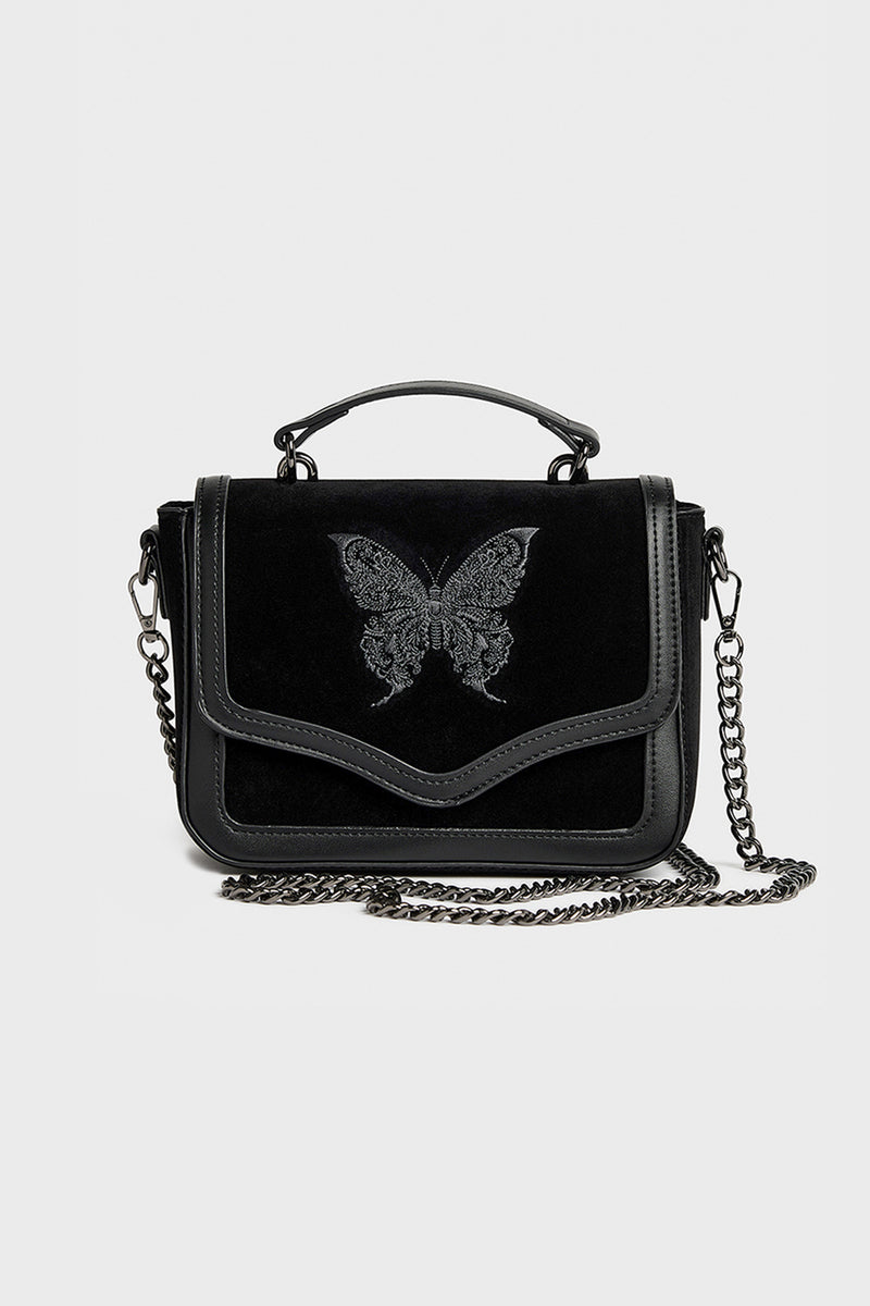 Chapel Blessing Velvet Shoulder Bag