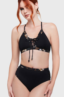 Cinder Root Bikini Top