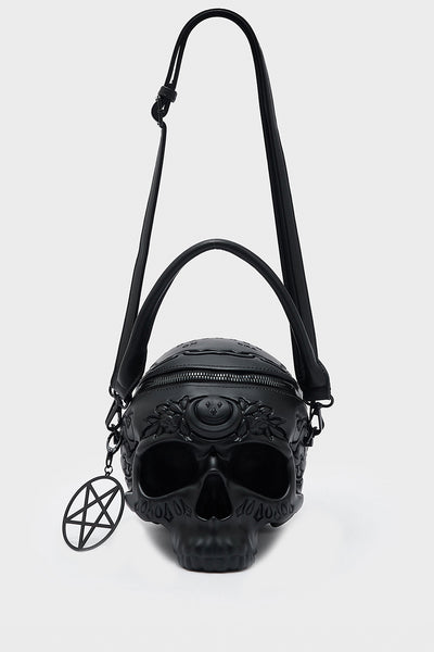 Contact The Dead Skull Handbag