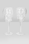 Cranium Wine Glasses [CLEAR]