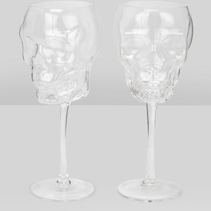 Cranium Wine Glasses [CLEAR]
