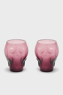 Cranium Drinking Glasses [PLUM]