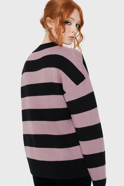 Crossbones Knit Cardigan