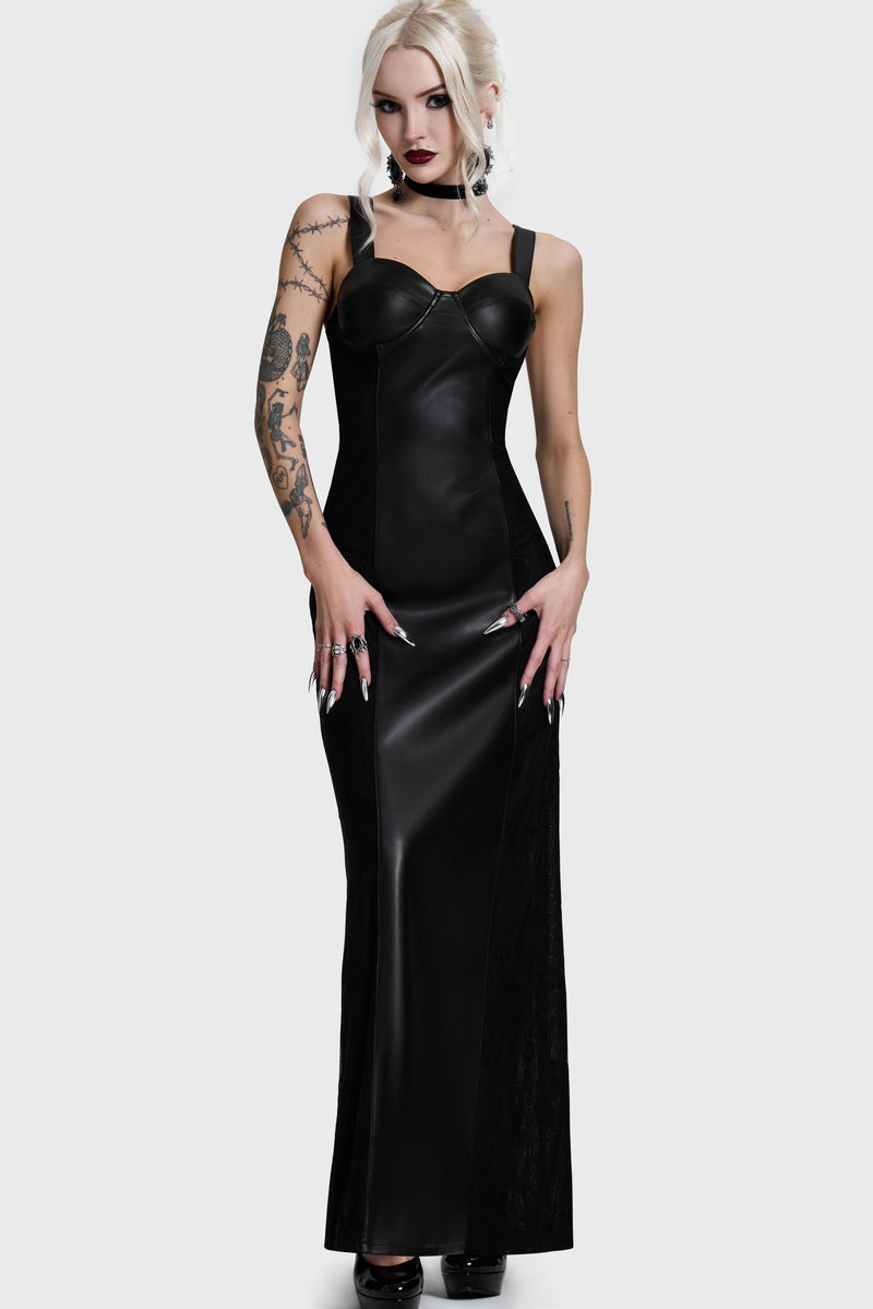 Crucifix Maxi Dress